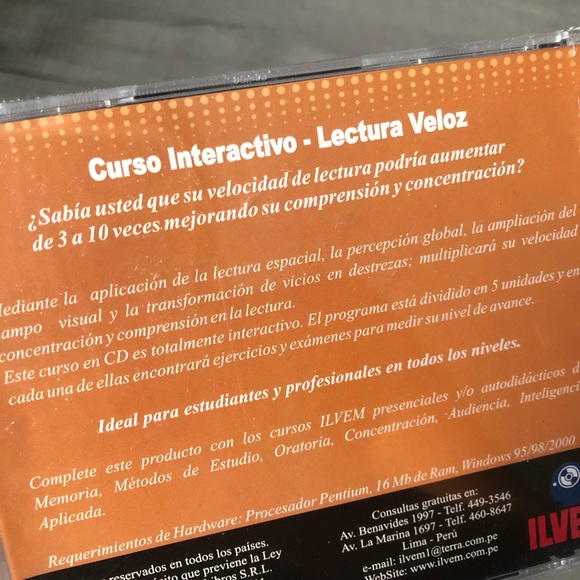 Fast reading techniques for spanish language/ reading - Picture 4 of 5